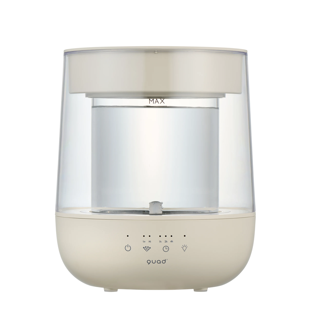 QUADS GLASS スチーム式加湿器